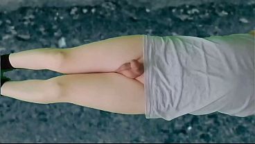 1 Lay Down on Asphalt Booty Cutie Femboy