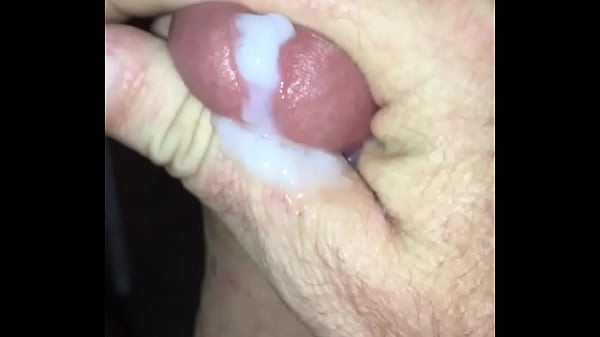 Masturbating with cumshot