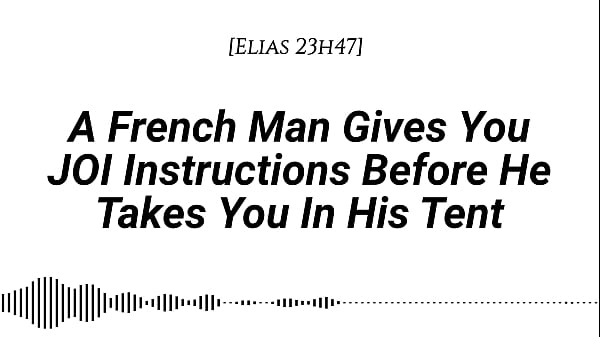 Your French Boyfriend Whispers JOI Instructions in the Tent... and Ends Up Fucking you Deep in the Dark