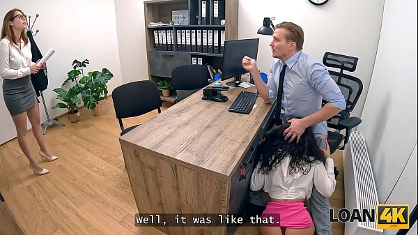 LOAN4K. Secret sex between slutty Boss and her naughty manager on the office table