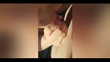 Outdoor blowjob
