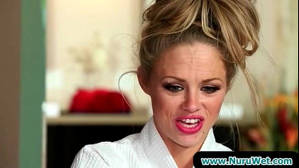 Nuru Massage - Masseuse Gives a Full Service Massage 09