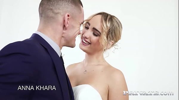 Private.com - Cock Hungry Bride Anna Khara Gets Ass Double Penetrated!