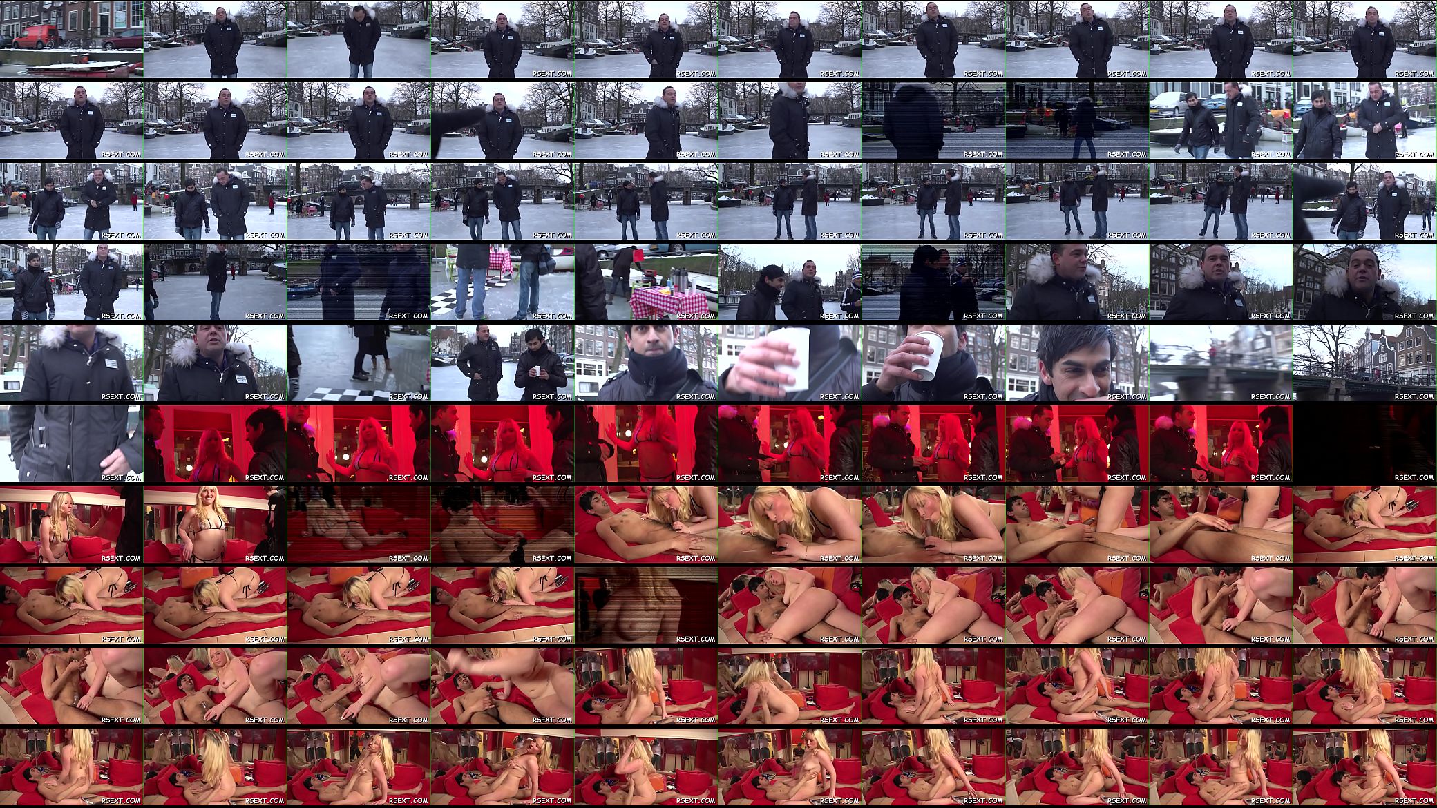 Hot darksome hooker sucks a white large pole and gets licked hard 预览图