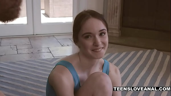 Will anal sex make teen Hazel Moore her butt bigger?