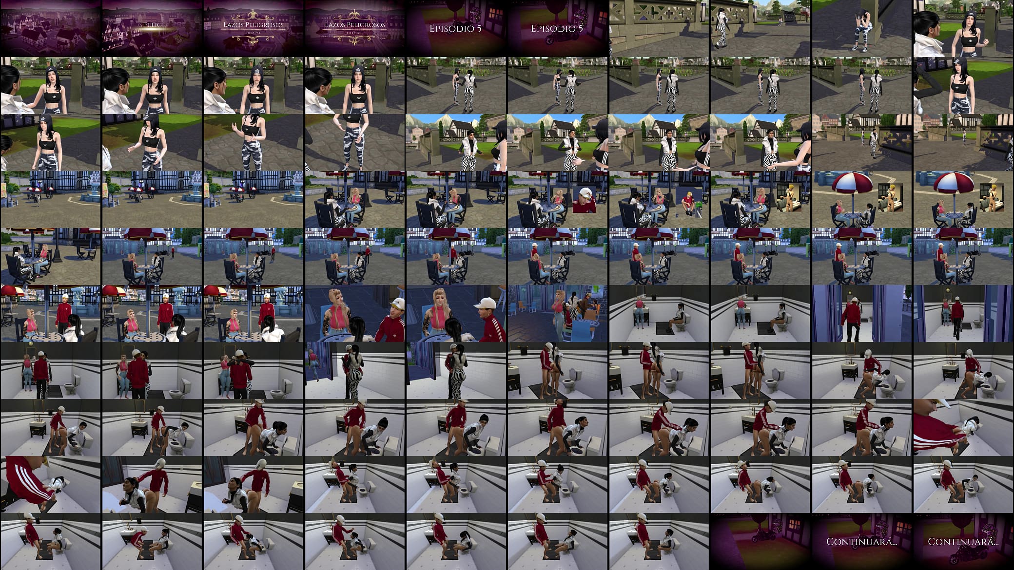 Lazos Peligrosos EP 5 (Spanish-Espa&ntilde;ol) - Sims 4 XXX serie 18 预览图