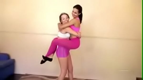 BOZO 34 Ashley Wildcat lifting carrying girl