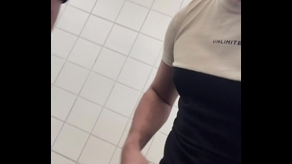 Sucking the construction worker's cock until the male spurts milk