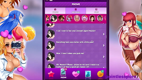 Raven All Messages and Animations (Booty Calls)