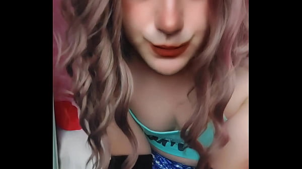 Download Video - CrossdressrrKitty on YT CUTE FEMBOY in her Private Room Making Hottie Videos Modeling as a SEX STARS