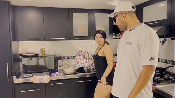 My small dick boss paid me to let him fuck me in the kitchen - MIA MONTIELTH - PART 1