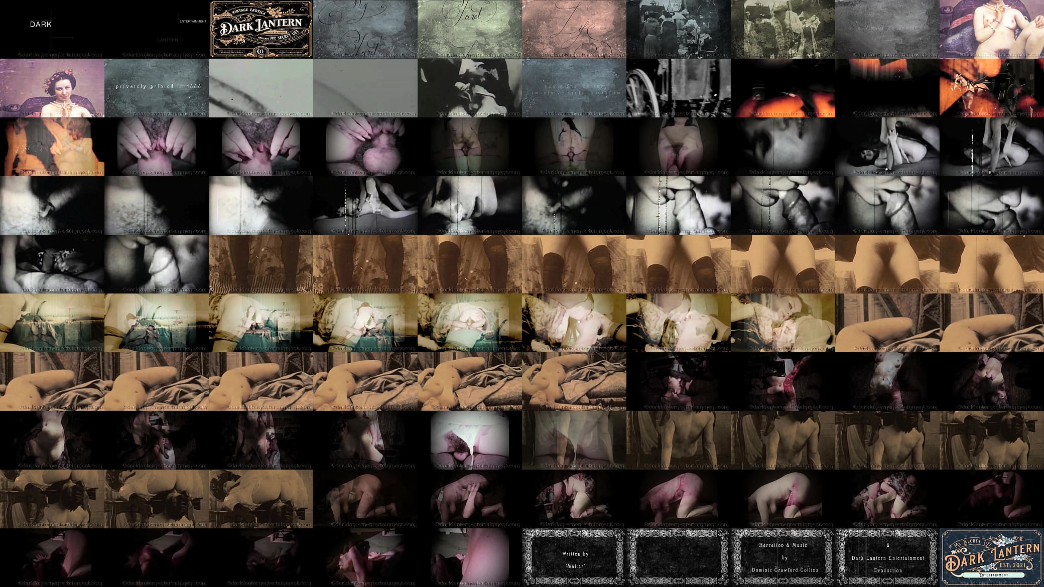 Dark Lantern Entertainment presents &#039;Aged Film#6&#039; from My Secret Life, The Erotic Confessions of a Victorian English Gentleman 预览图