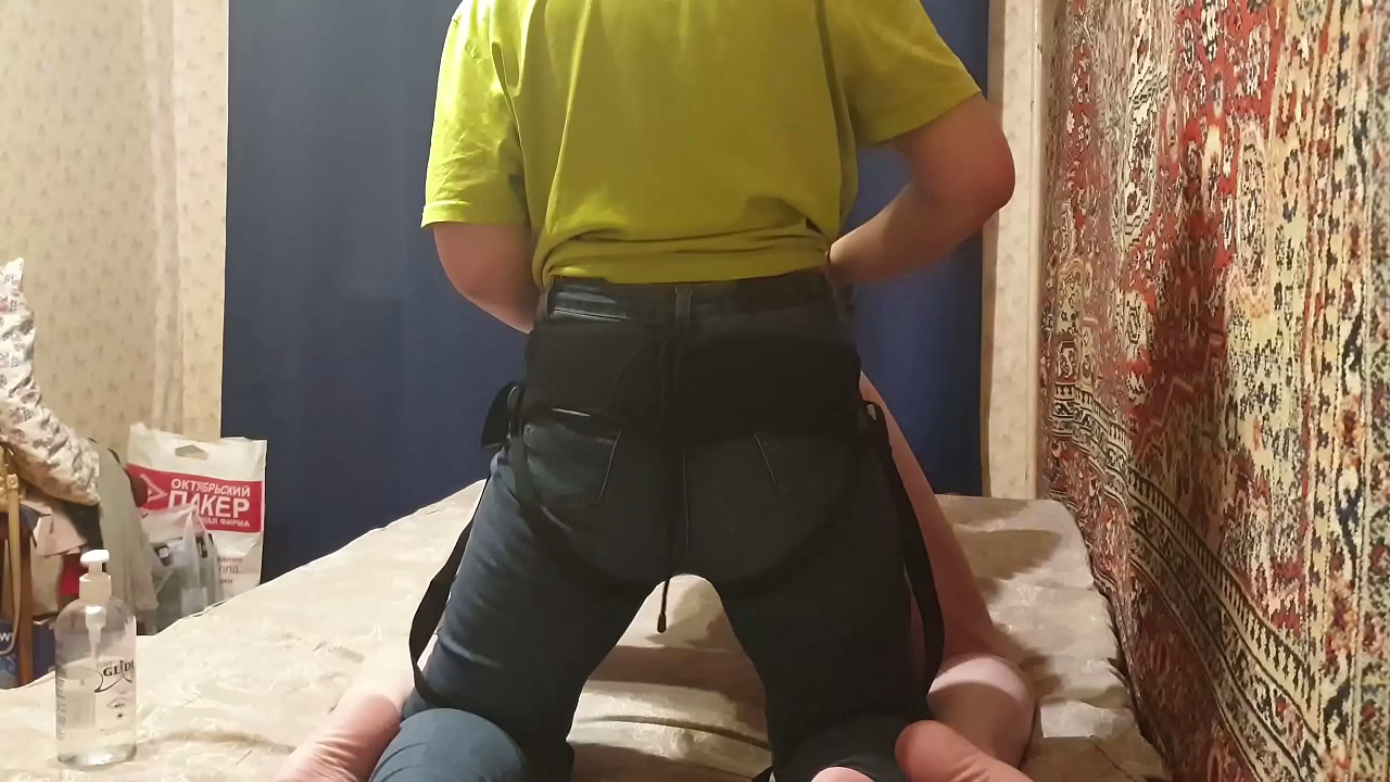 Anastasia Mistress fucks ass sissy Sasha Earth