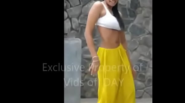 Sexy Indian Girl dancing in sports bra