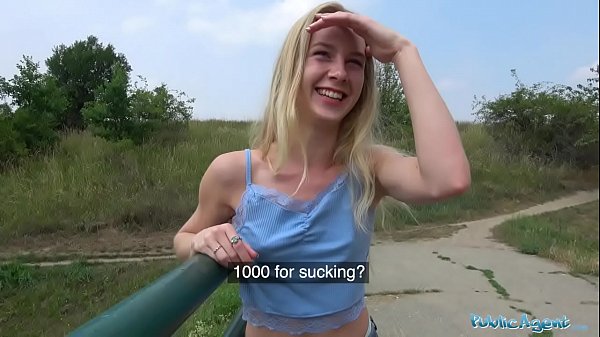 Public Agent Horny blondes tight body fucked fo...