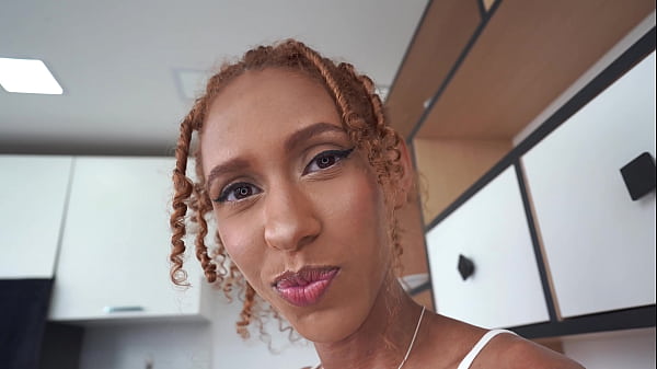 Slim Brazilian nubian, Briane Cristina comes to experiment big cocks - ROUND 1 (Anal, 0% pussy, slim, black women, 1on1) OB570