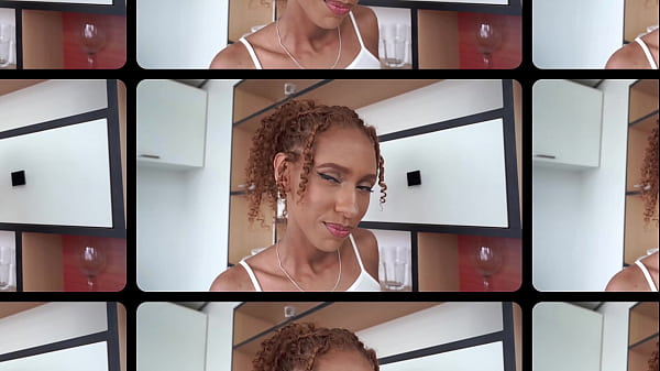 Slim Brazilian nubian, Briane Cristina comes to experiment big cocks - ROUND 1 (Anal, 0% pussy, slim, black women, 1on1) OB570