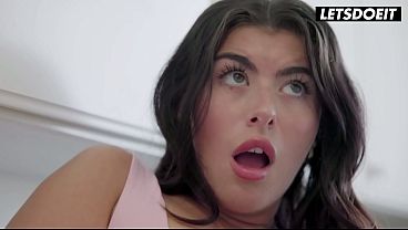 Thick Thighs Spread Wide... She Buries Three Fingers in Her Creamy Fucking Cunt