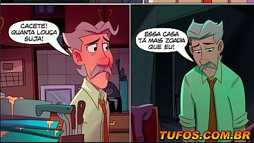 Beard, Hair and Snack at Cleusa's Salon! The 4 Naughty Girls! Portuguese Hentai on Xvideos BR