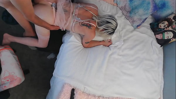 Download Video - Pretty trans princess jadedloveisevol gets fucked on a rainy day&period;