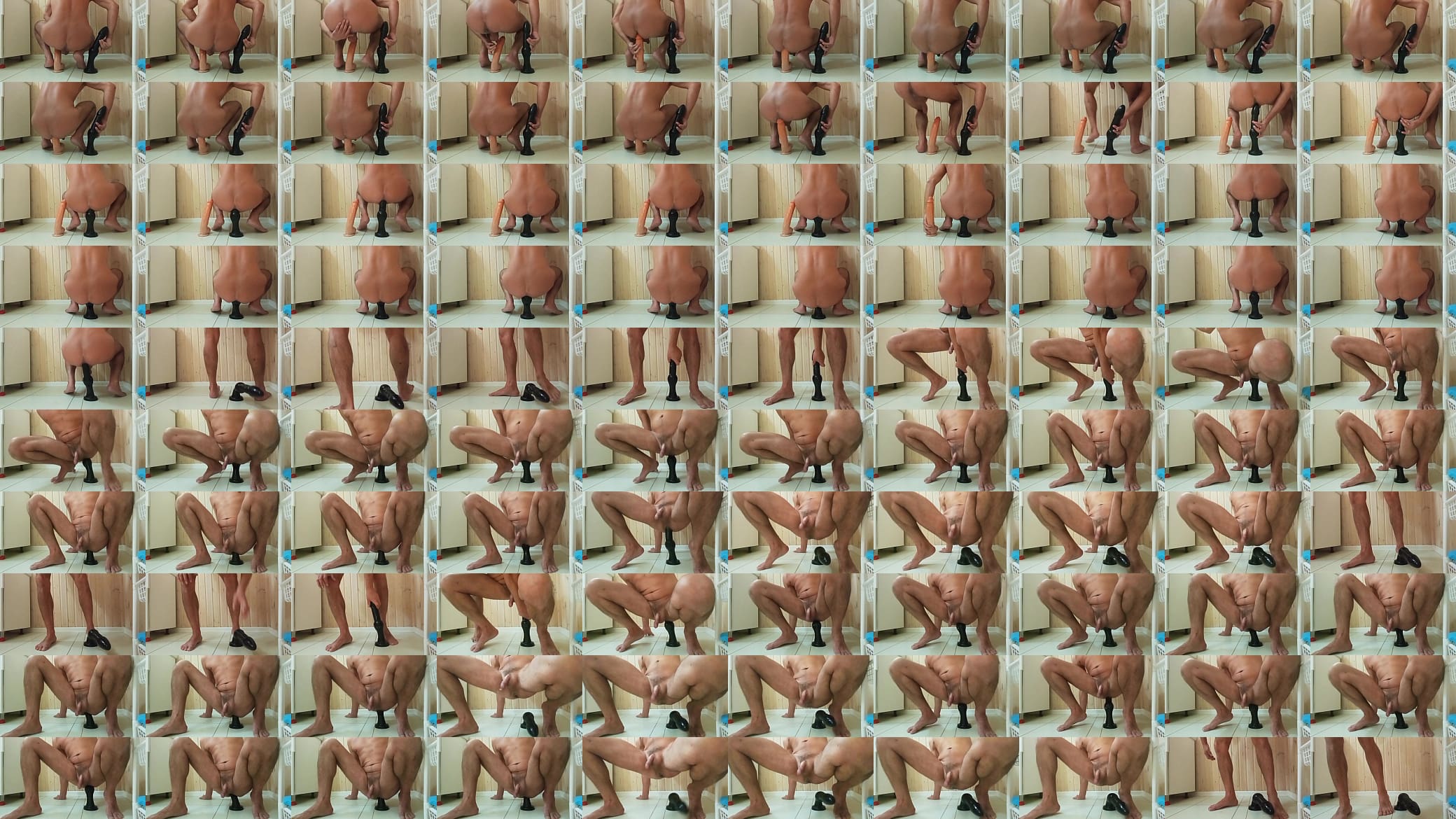 A huge dildo penetrates deep into me and I start to pee. 预览图