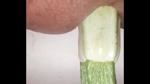 Gay anal zucchini