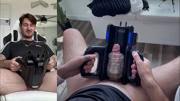 Trying out my new sex toy XSpaceCup XT5 Auto-St...