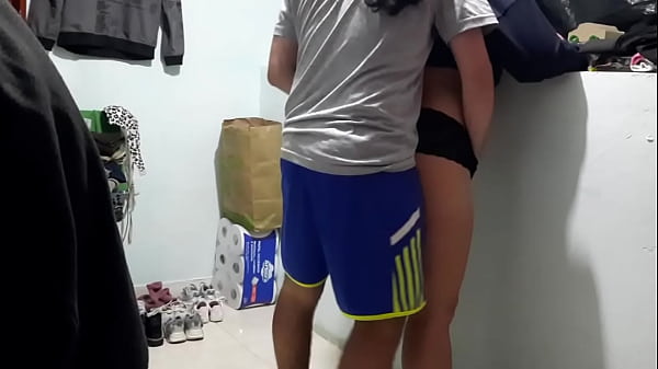 I found my best friend's wife studying in her room and I stuck my little cock in her tight pussy