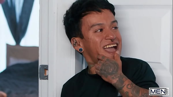 MEN - Tattooed Adrian Zuki Gets His Tiny Ass Drilled Hard By His Handsome Roommate Marcus McNiell