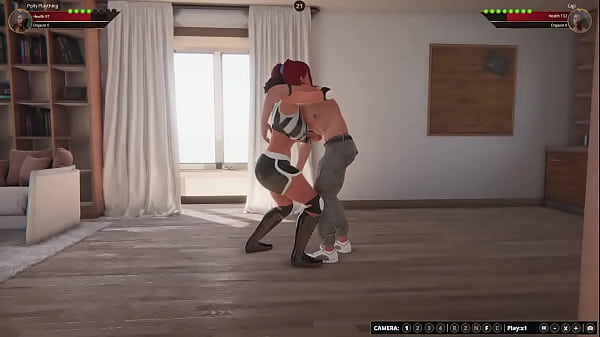 Polly Plaything VS Gigi (Naked Fighter 3D)