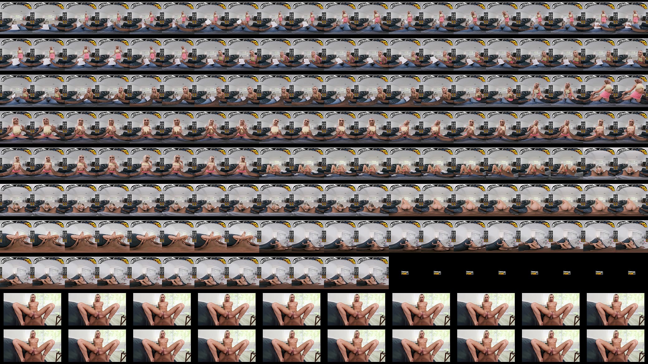 VIRTUAL PORN - Petite Chloe Temple Interracial #POV 预览图