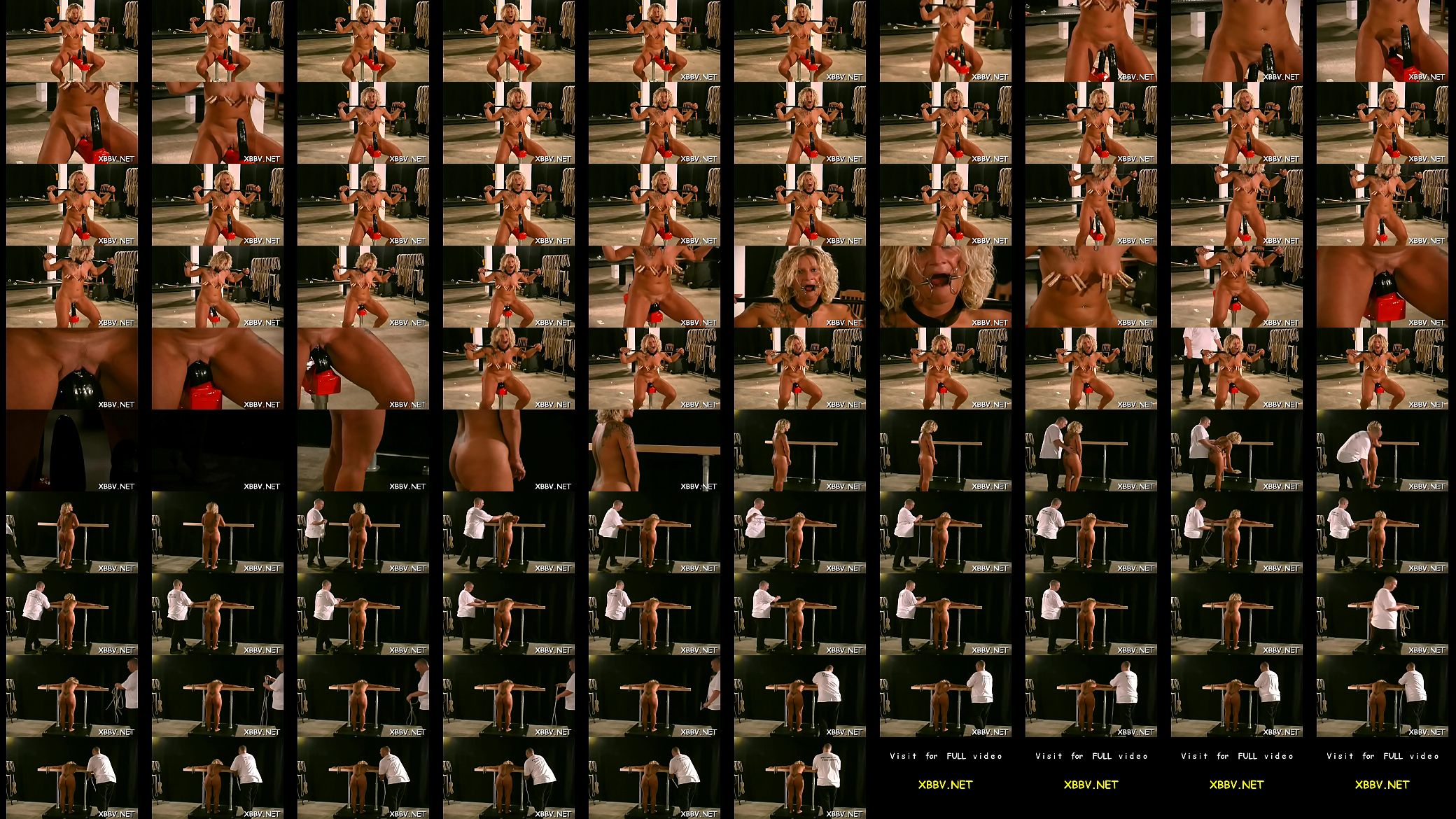 Rough scenes of tits castigation with woman tractable in bdsm scenes 预览图