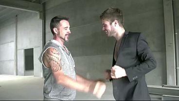 Twinks fuck hard in Paris basement 5492 G