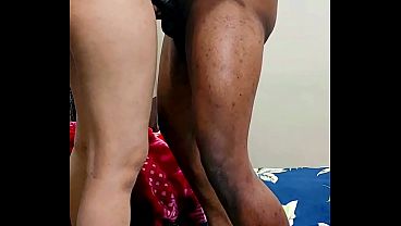 Trying to get fuck in impossible standing position