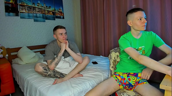 After College Throbbing Boner Forces Twink Jerk