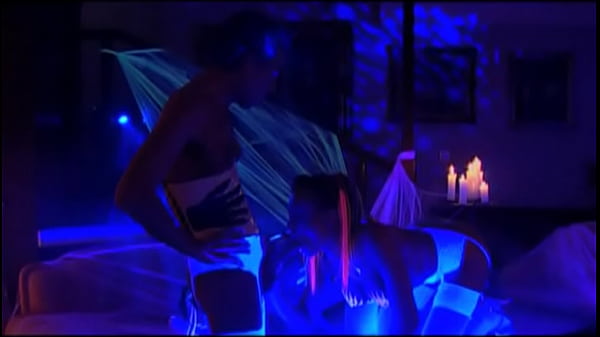 Lisa Sparkle and Sandra Iron Get Kinky Under UV Light