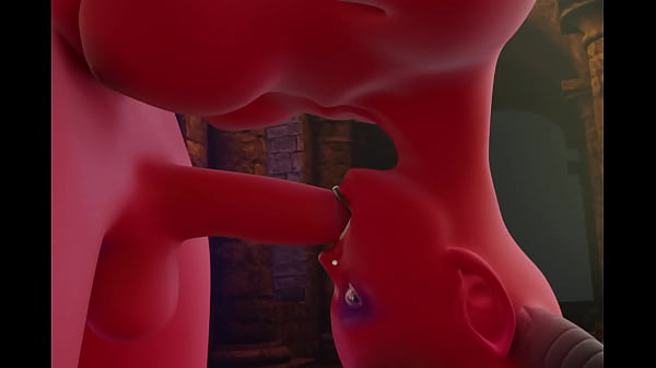 futa red demon selfsuck and cum 