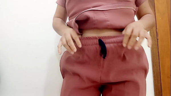 the new porn hospital!! nurse works extra shift at work to make homemade porn showing her exotic buttocks and big tits