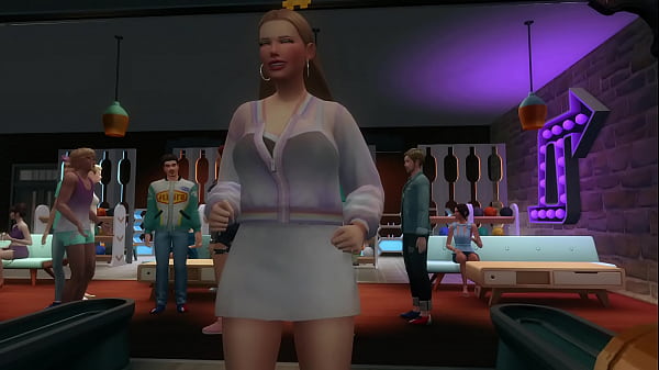 Gangbang At A Bowling Alley With Closeup Blowjobs & Cunnilingus