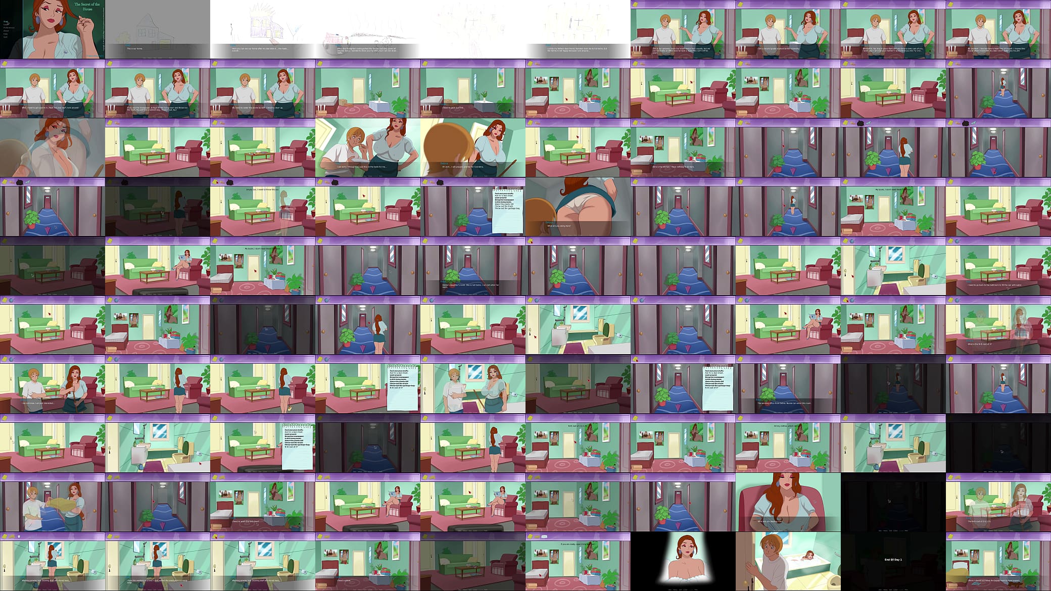 The Secrets of The House Day 1 living with milfs 预览图