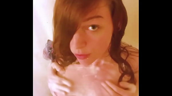 Young Woman Showering And Fingering Herself