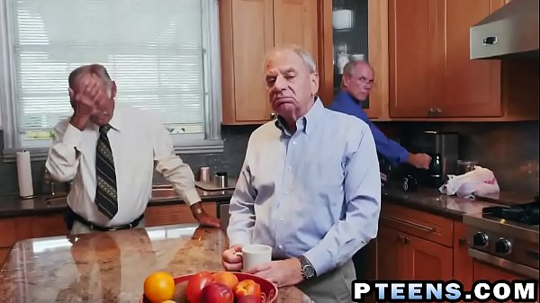 Horny old bastard still knows how to use his firm veteran penis