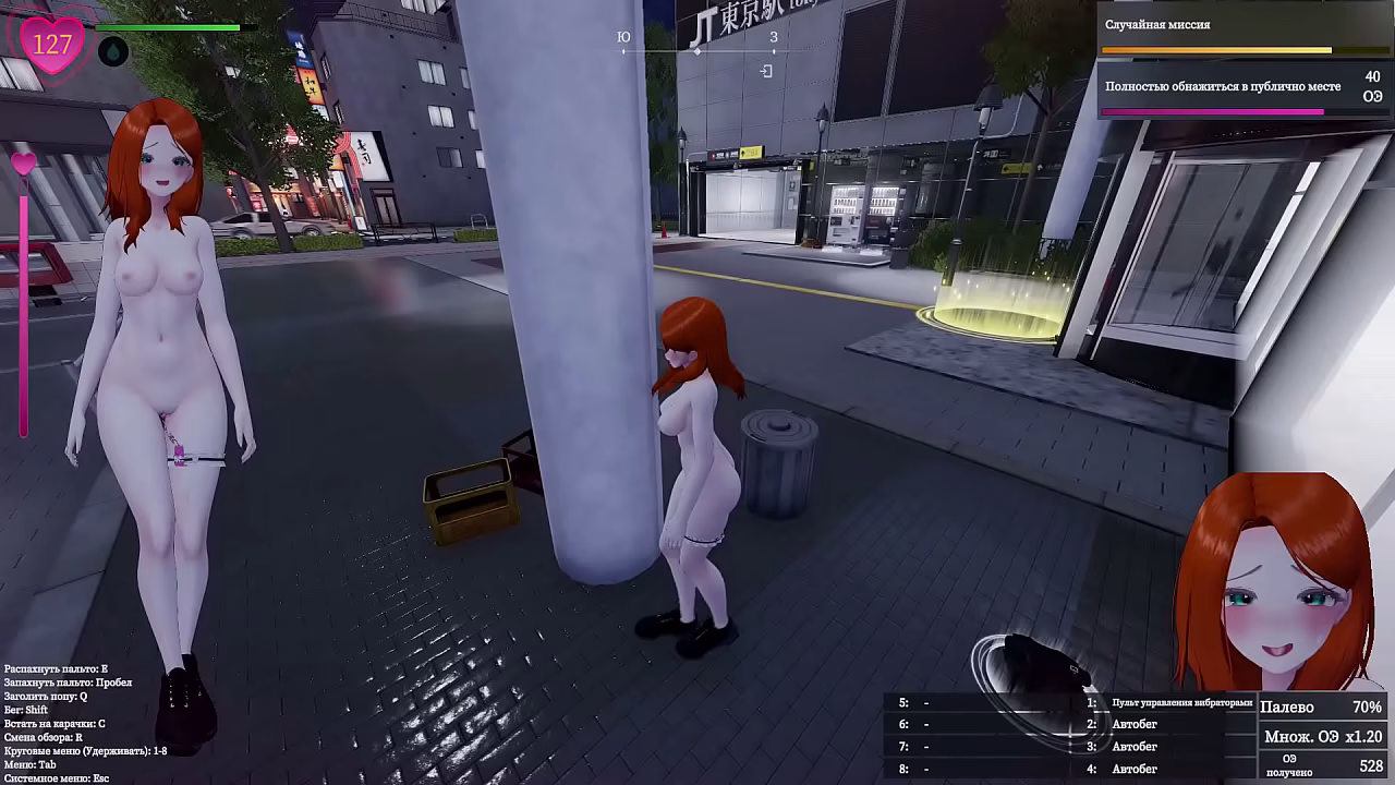 This shy girl becomes a depraved slut on the public streets of Japan