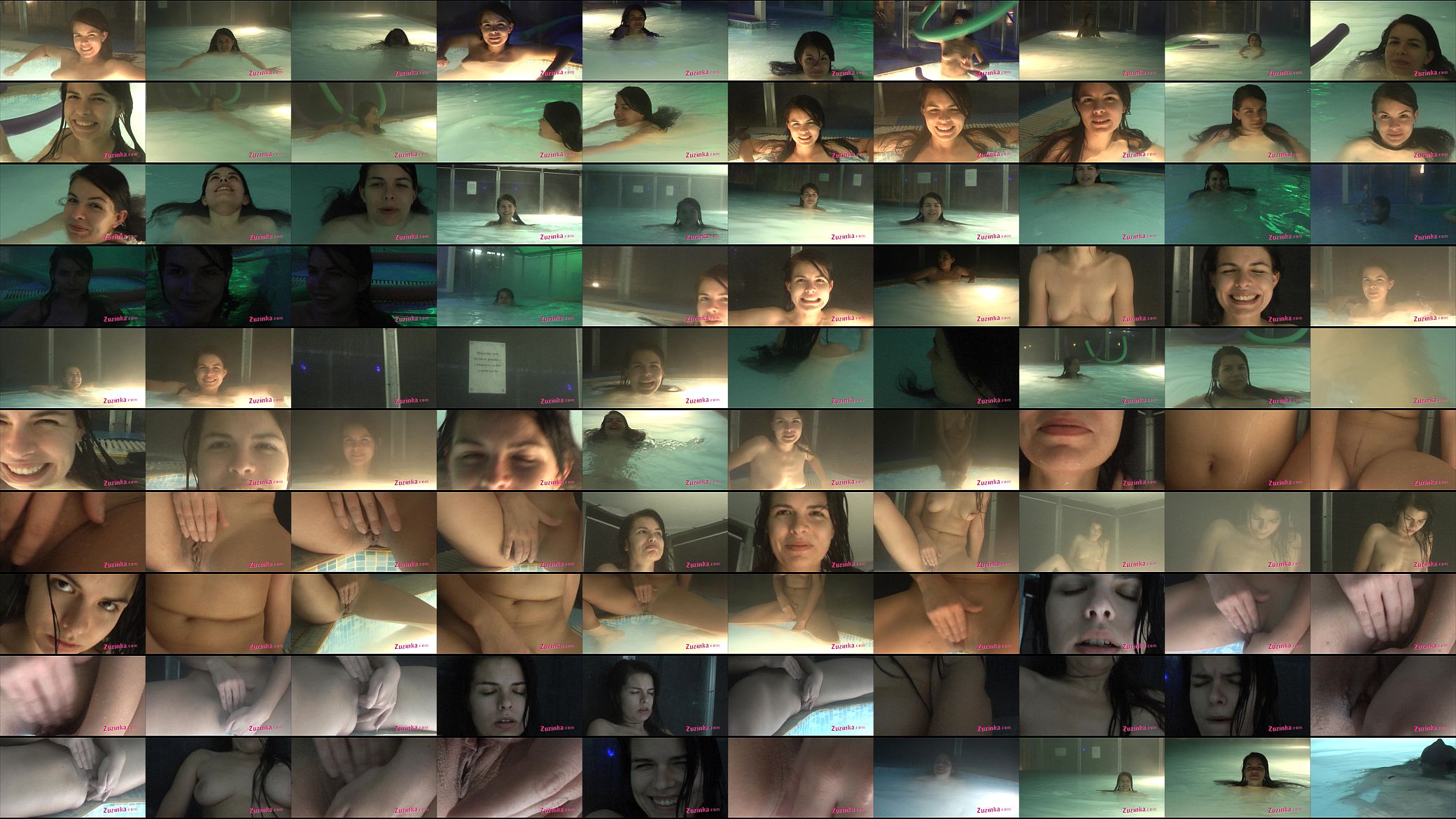 Orgasm in a public pool! - video 预览图