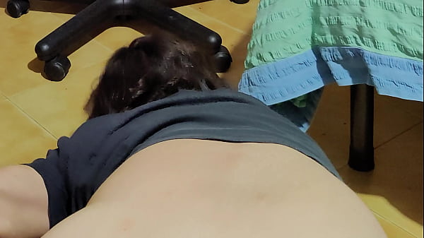 training anal gape huge XXL cock toy