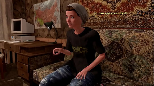 Download Video - The guy realized that he likes to be a bitchboy&period; Shemale MILF taught him how to suck cock and deprived him of anal virginity