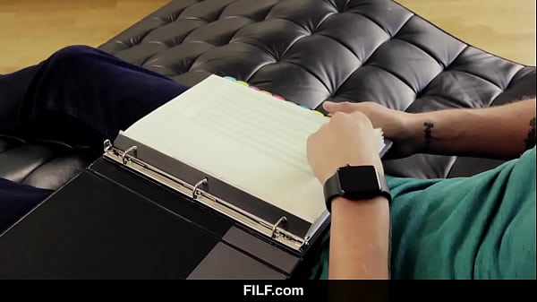 FILF - Lily Lane catches Stepson jerking off to his stepmom