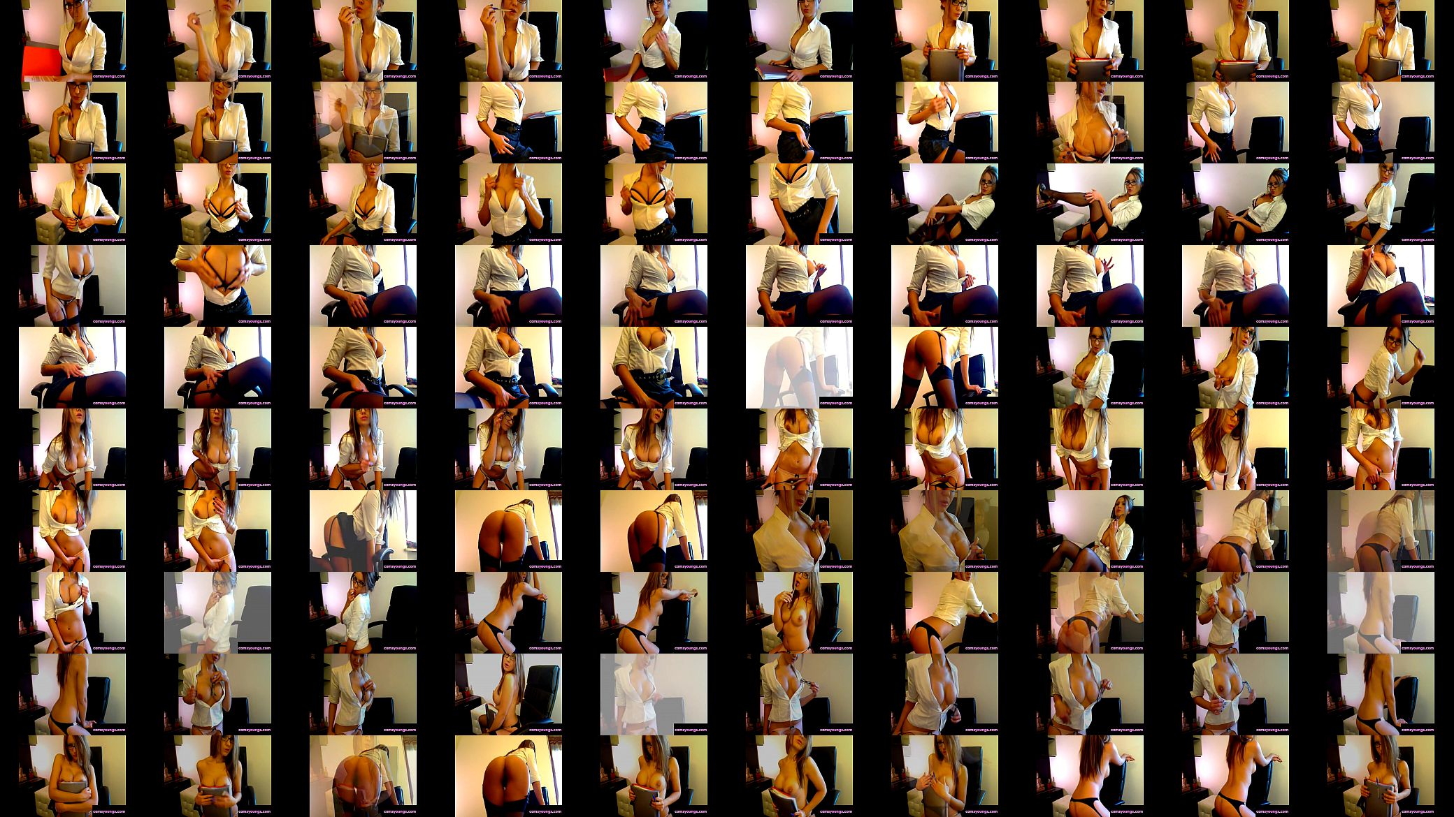 Busty Secretary Strip, Free Webcam Porn Video c3: 预览图