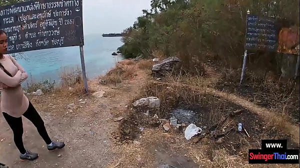 Download Video - Amateur Asian teen girlfriend blowjob in public somewhere in Thailand