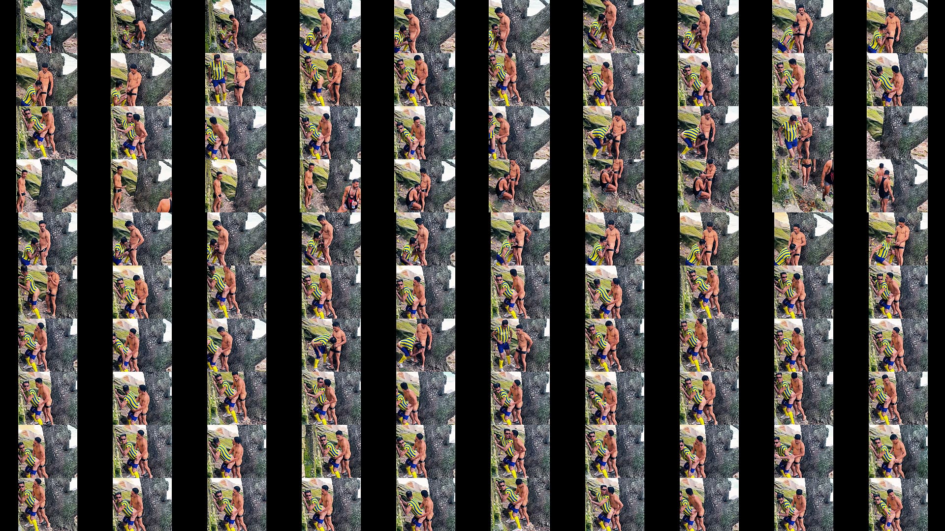 TURISTA PAUZUDO COMENDO 2 CARAS NA PRAIA DE ABRIC&Oacute; RIO DE JANEIRO 预览图